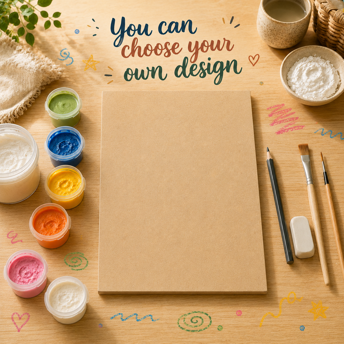 Paper Texture Art - Create Your Own Design