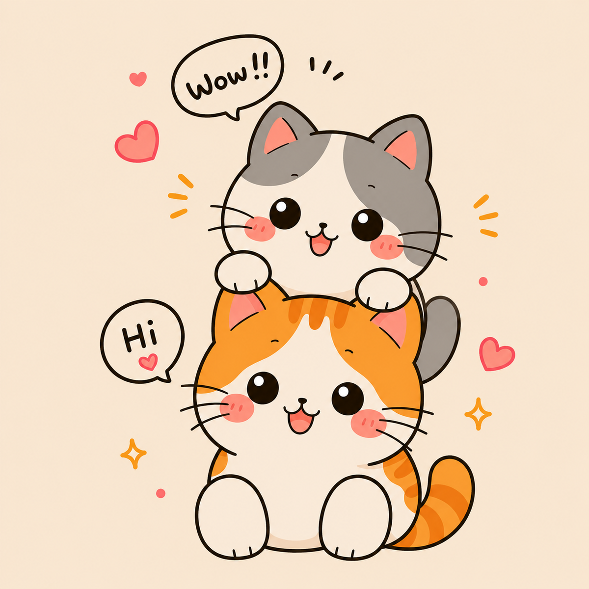 Kivi & Mivi - The Kittens
