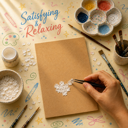 Paper Texture Art - Create Your Own Design
